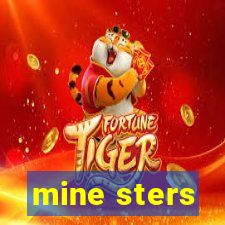 mine sters